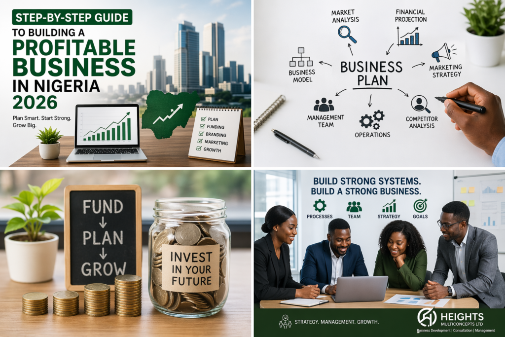 An image showing Step-by-Step Guide to Building a Profitable Business in Nigeria (2026)